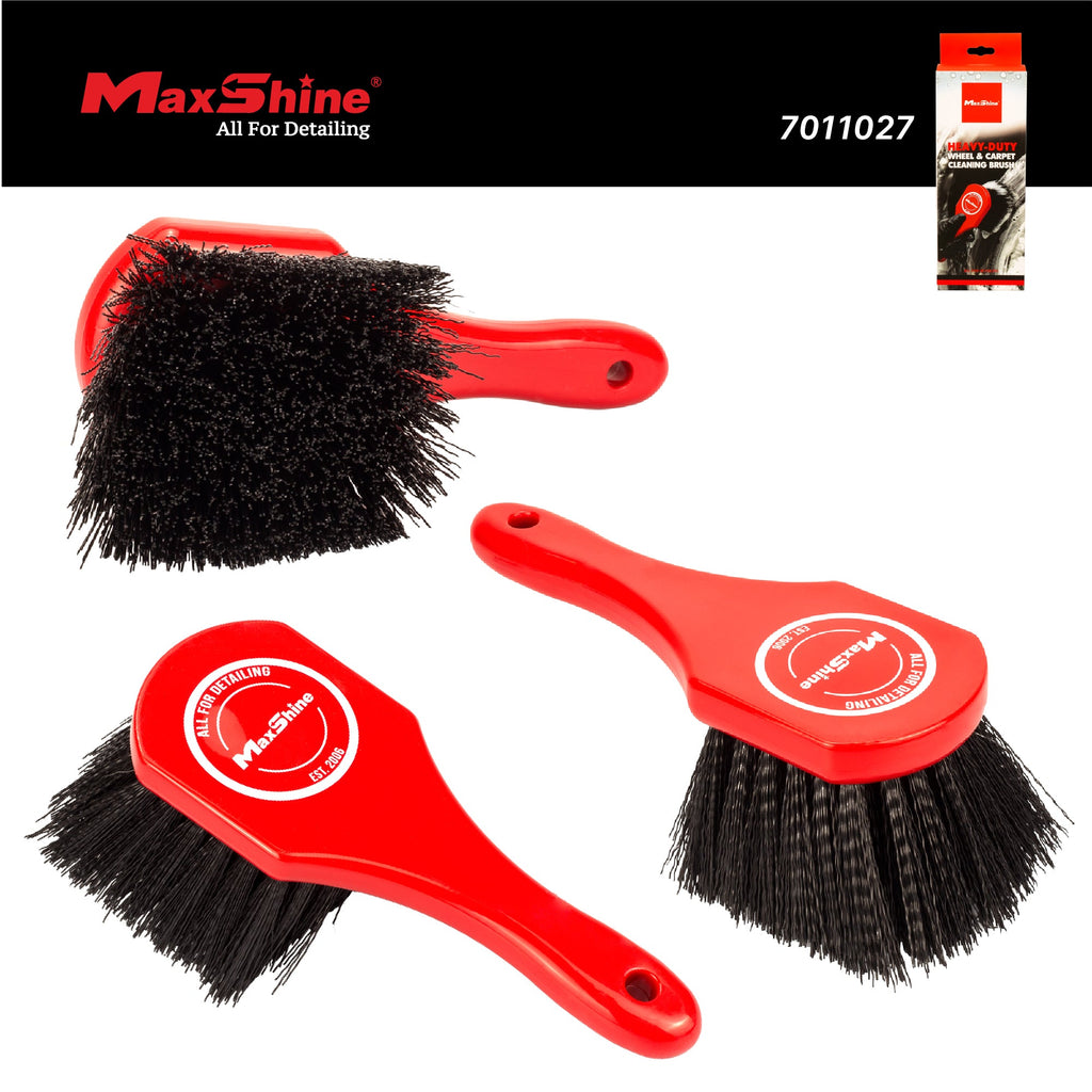 Deep Clean Brush | Heavy-Duty Wheel and Carpet Cleaning Brush