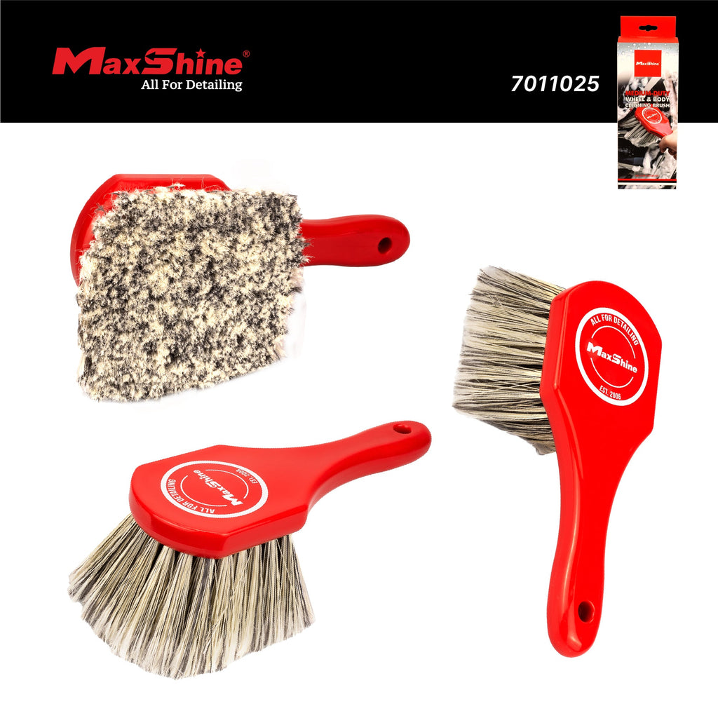 Brush for Car | Medium-Duty Wheel & Body Brush