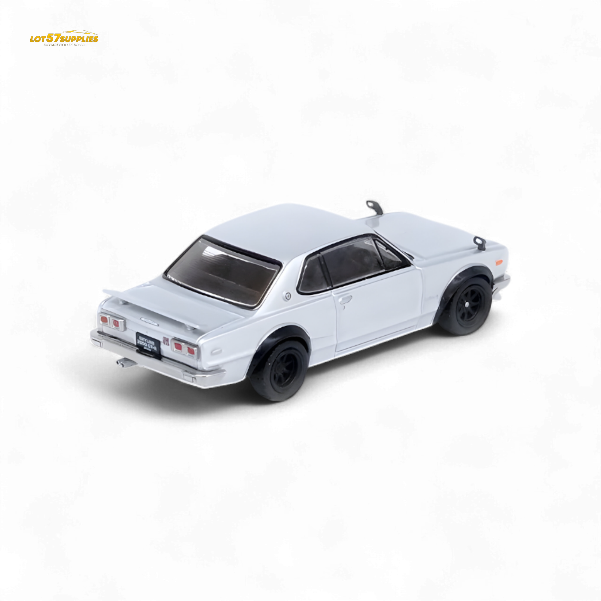 INNO64 Nissan Skyline 2000GT-R (KPGC10) Silver 1:64