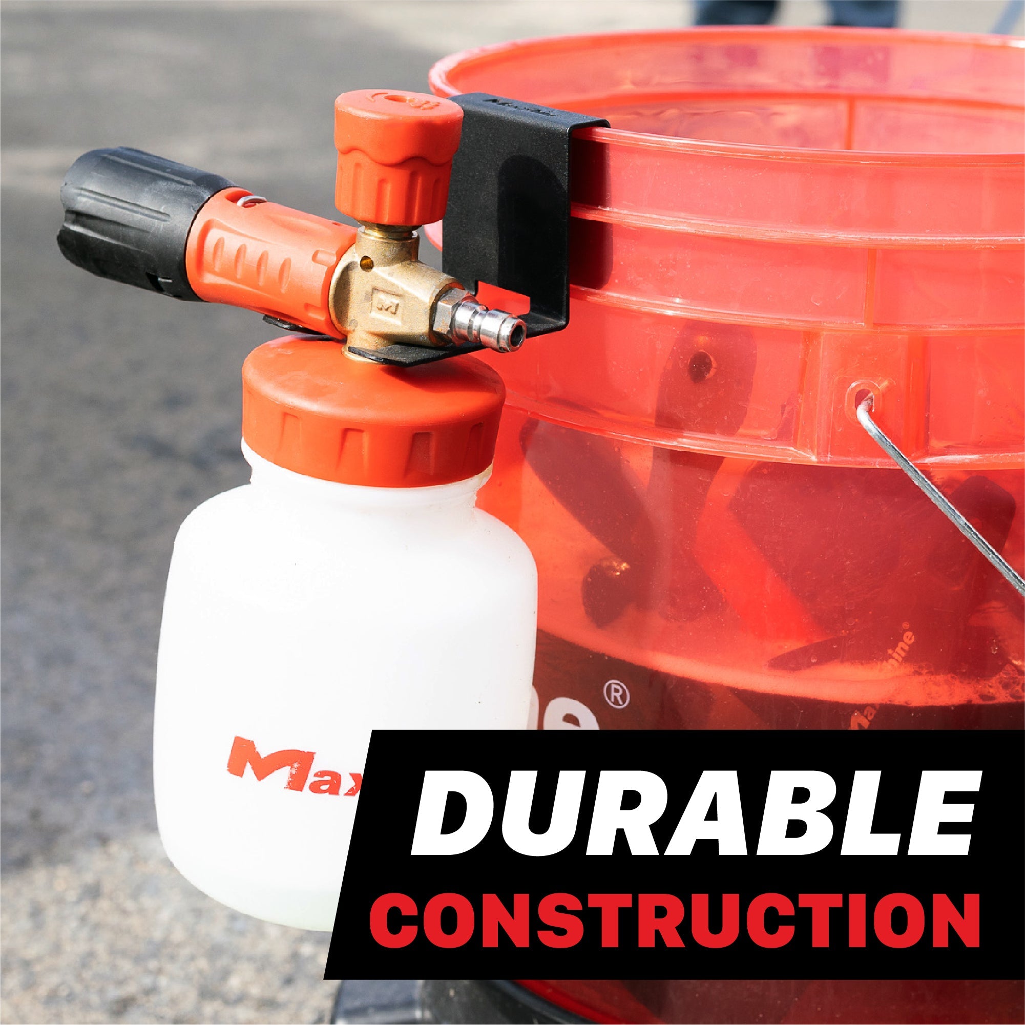 Bucket Mount - Foam Cannon and Spray Gun