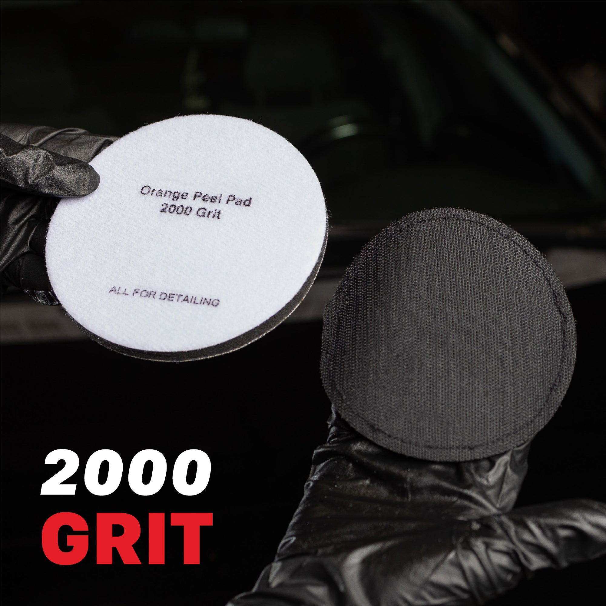 Orange Peel Pads - 2000, 3000 Grit (2 Pack)