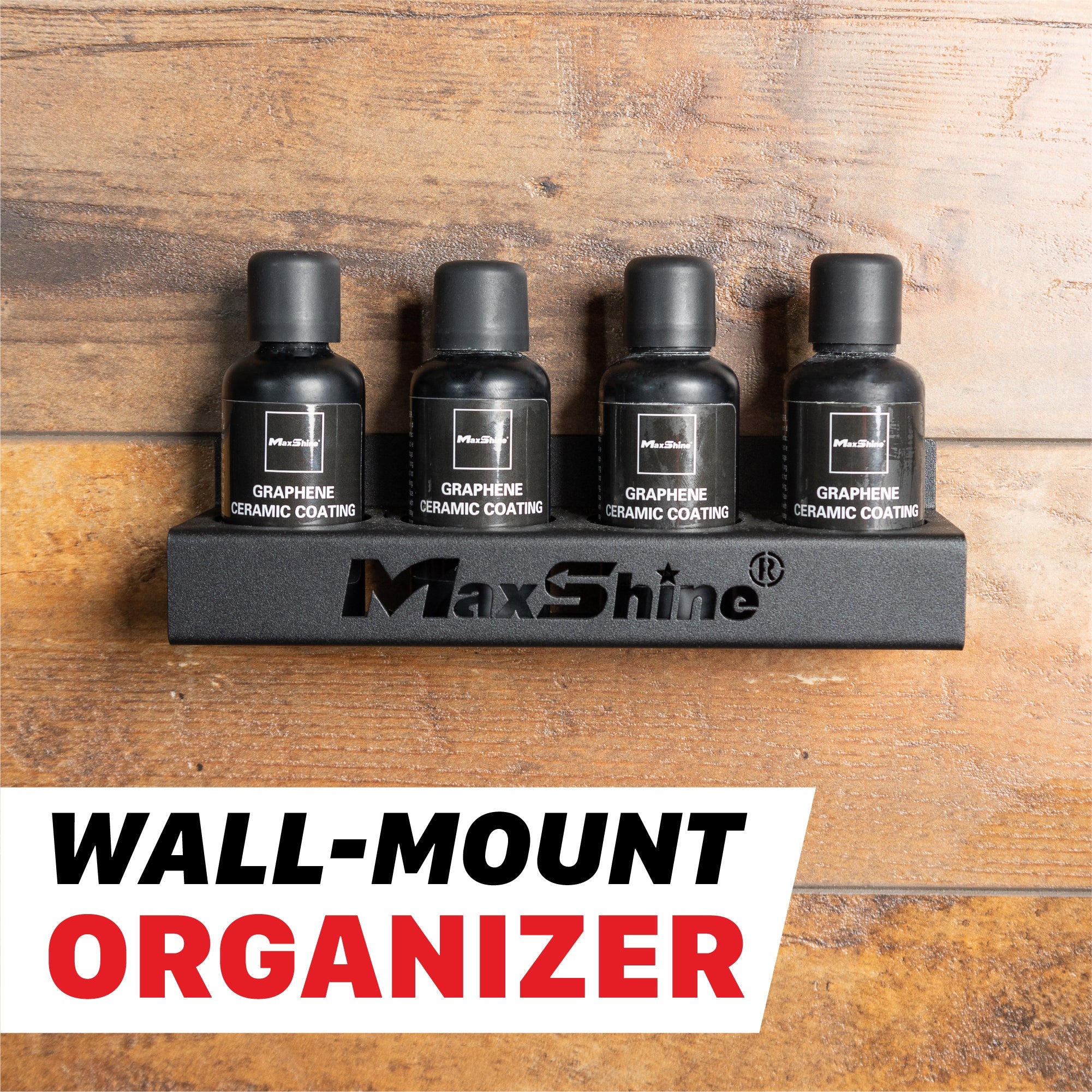 Spray Bottle Holder | Ceramic Coating Holder - 4 Bottles, 50ml to 100ml