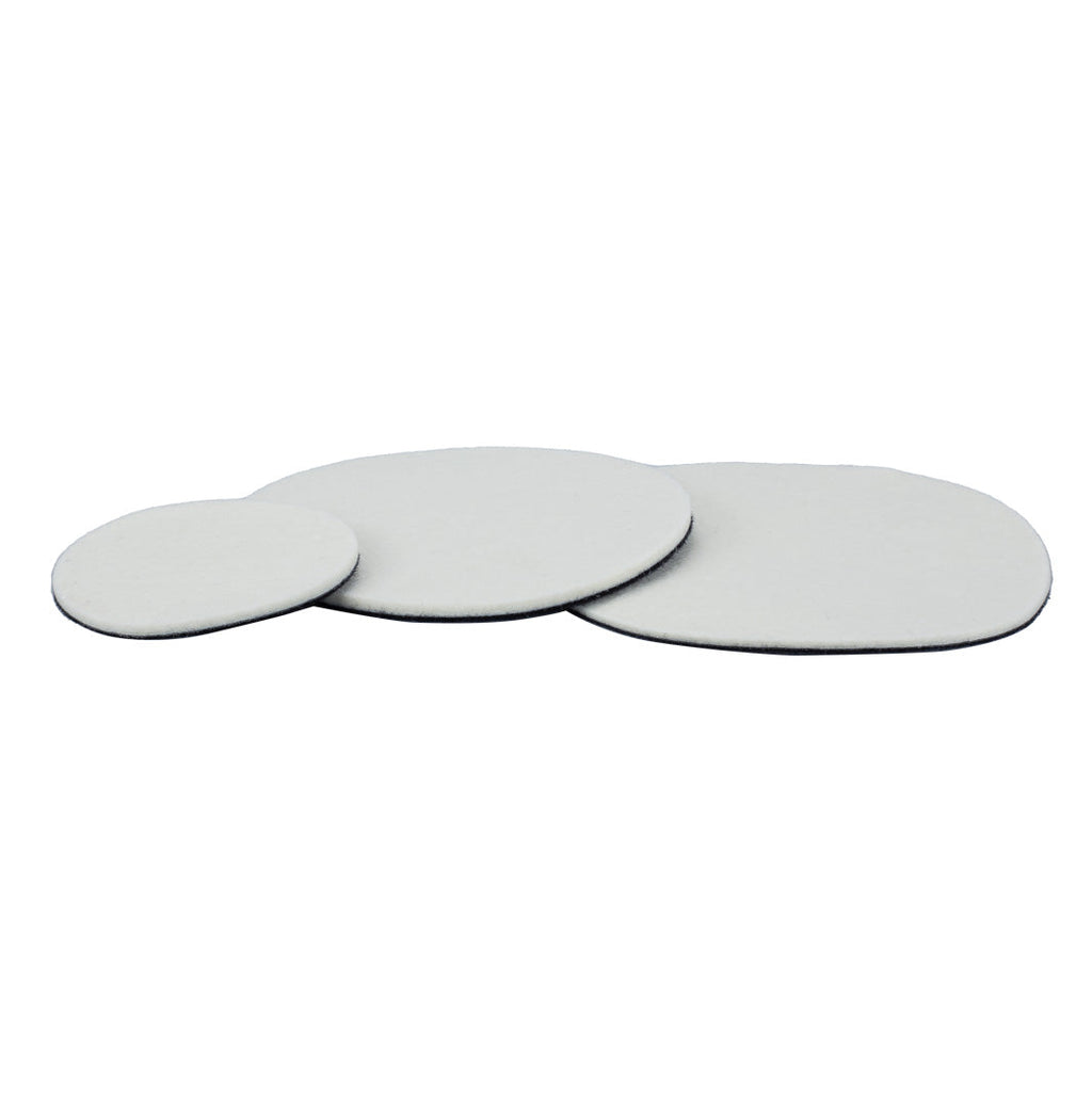 Wool Glass Polishing Pad – 3in, 5in, 6in (2 Pack)