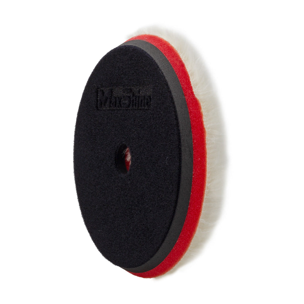 Wool Cutting Pads Rubber Backed - 3in, 5in, 6in