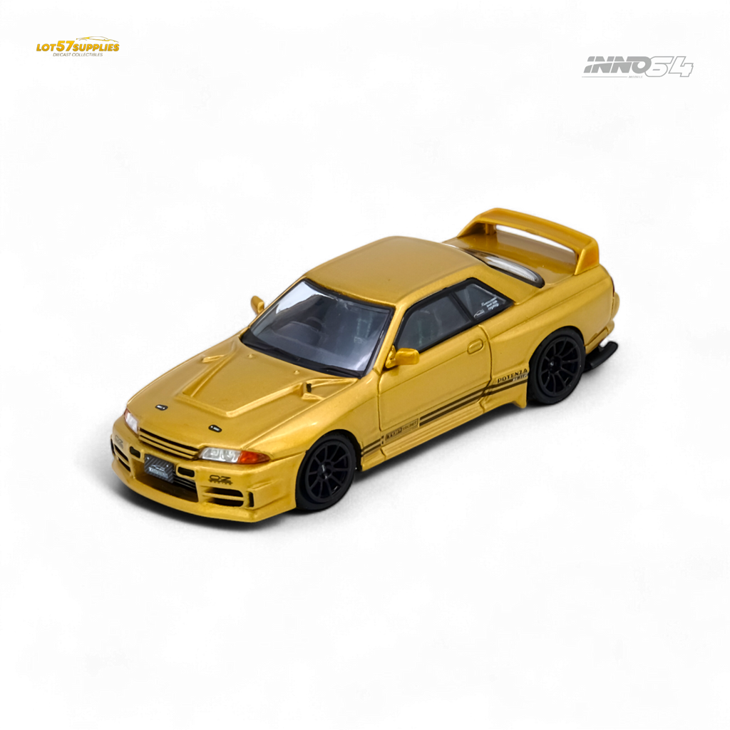 INNO64 Top Secret BNR32 GT-R 650R Gold 1:64