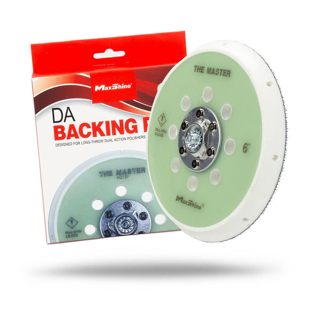 6 inch DA Backing Plates | Pro Series Dual Action Backing Plates - M15 Pro, M21 Pro