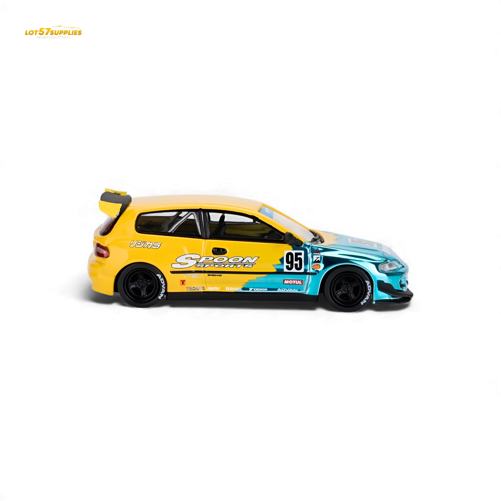 (Pre-Order) ET Model Honda Civic EG6 Rocket Bunny Spoon Blue 1:64