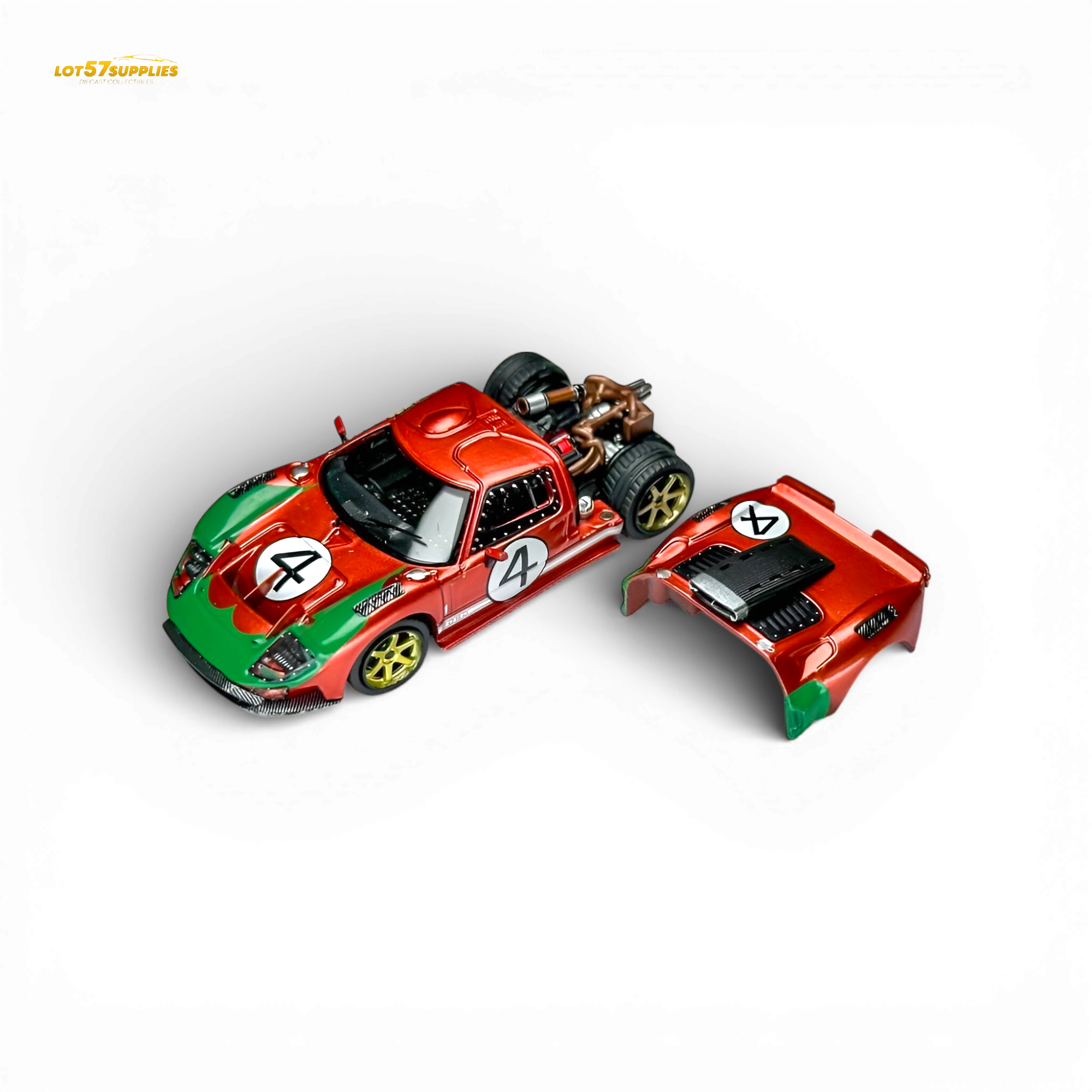 Rhino Model Ford GT40 Le Mans 1:64