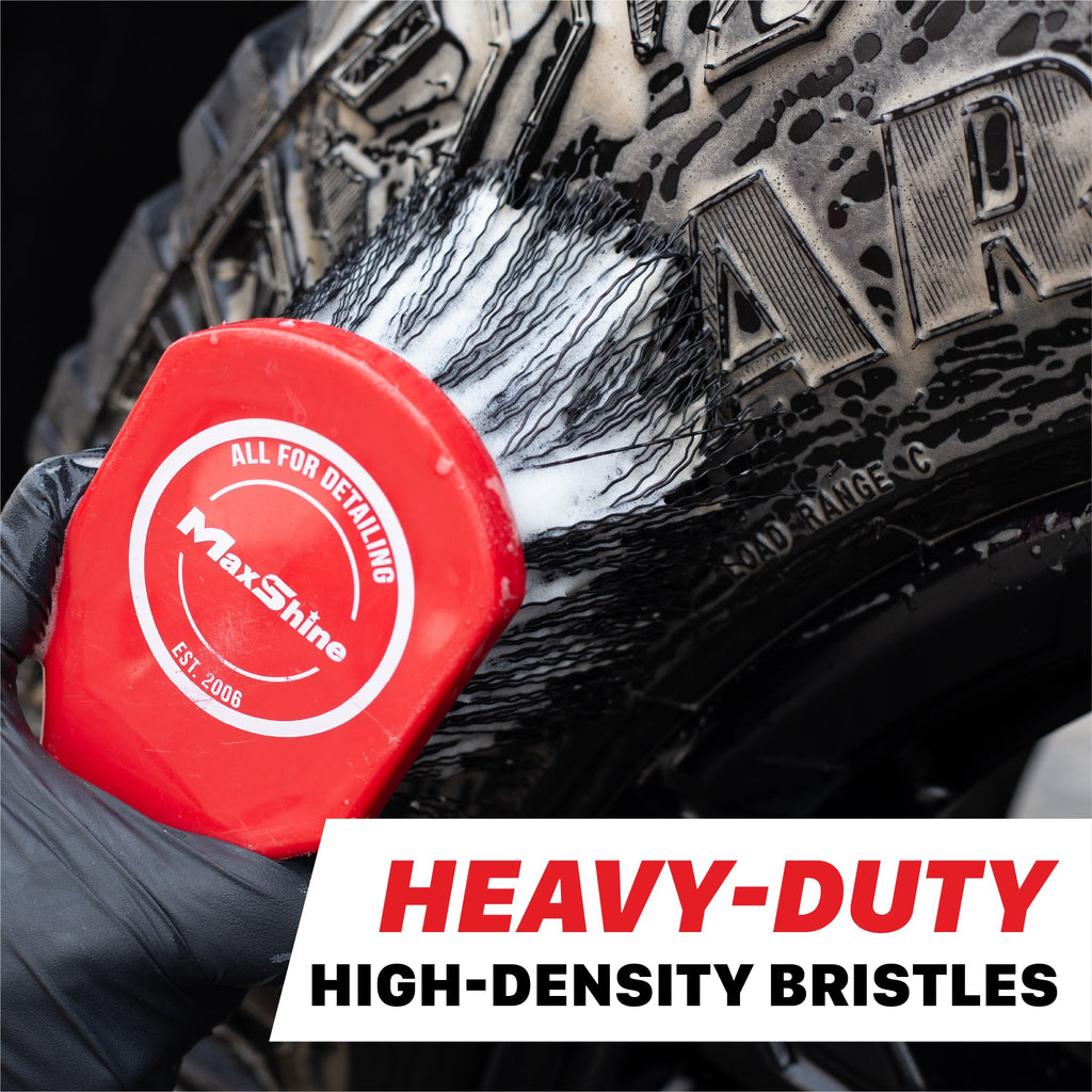 Deep Clean Brush | Heavy-Duty Wheel and Carpet Cleaning Brush