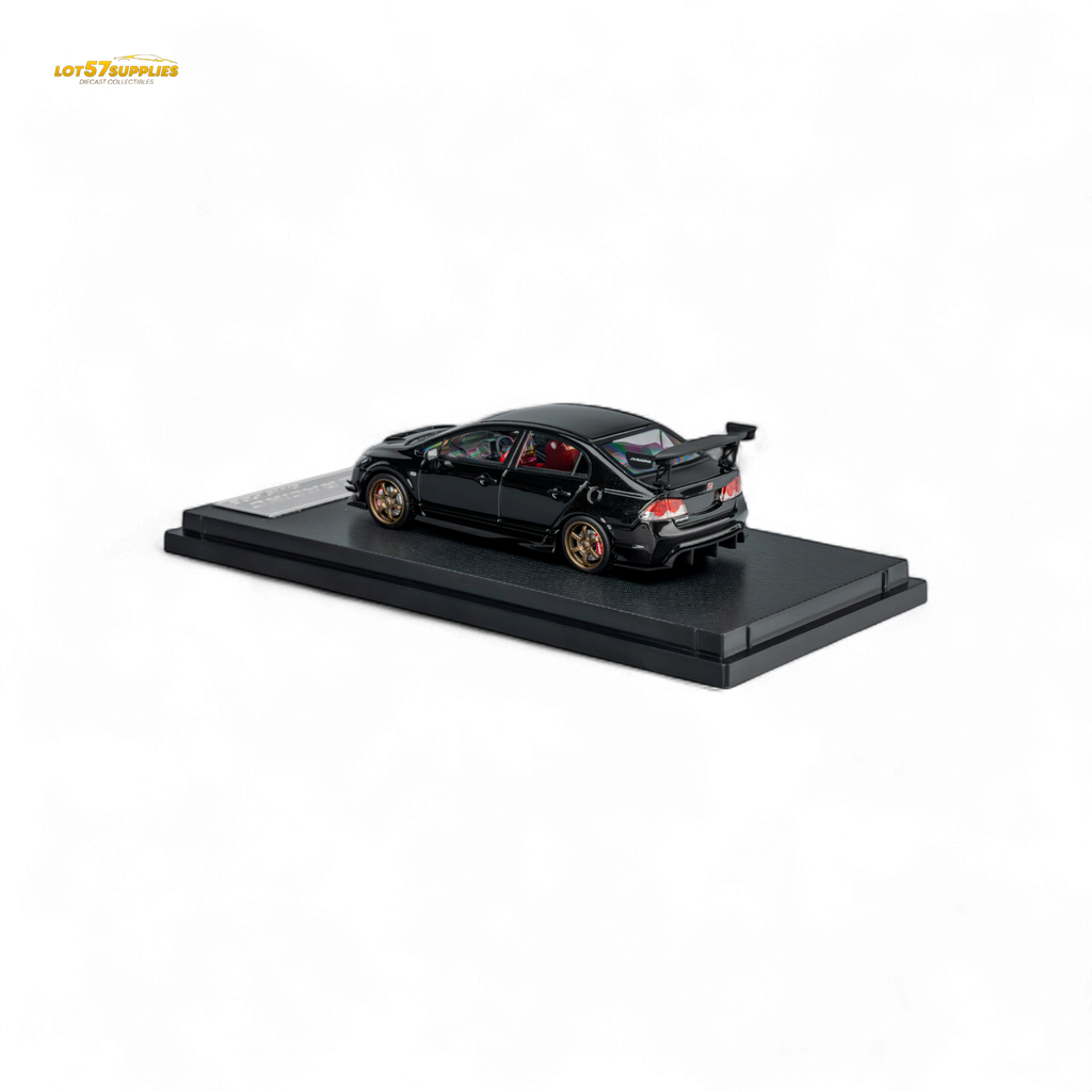 MicroTurbo FD2 J'S Racing Metallic Black 1:64