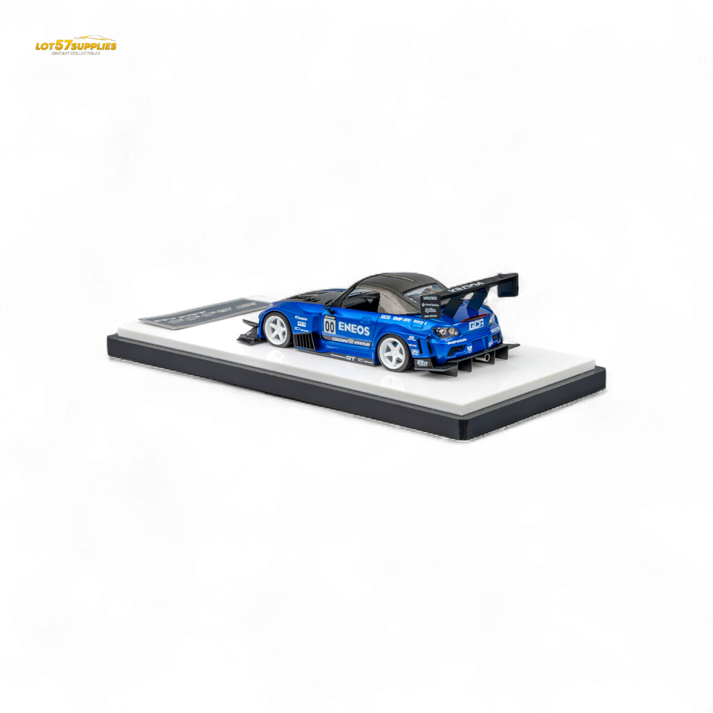 MicroTurbo Honda S2000 ENEOS #00 TOP FUEL - Candy Blue 1:64