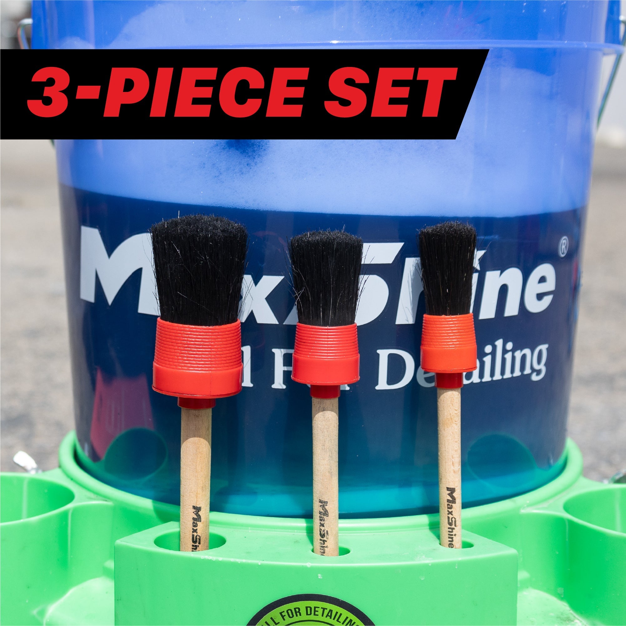 Auto Detailing Brush Set