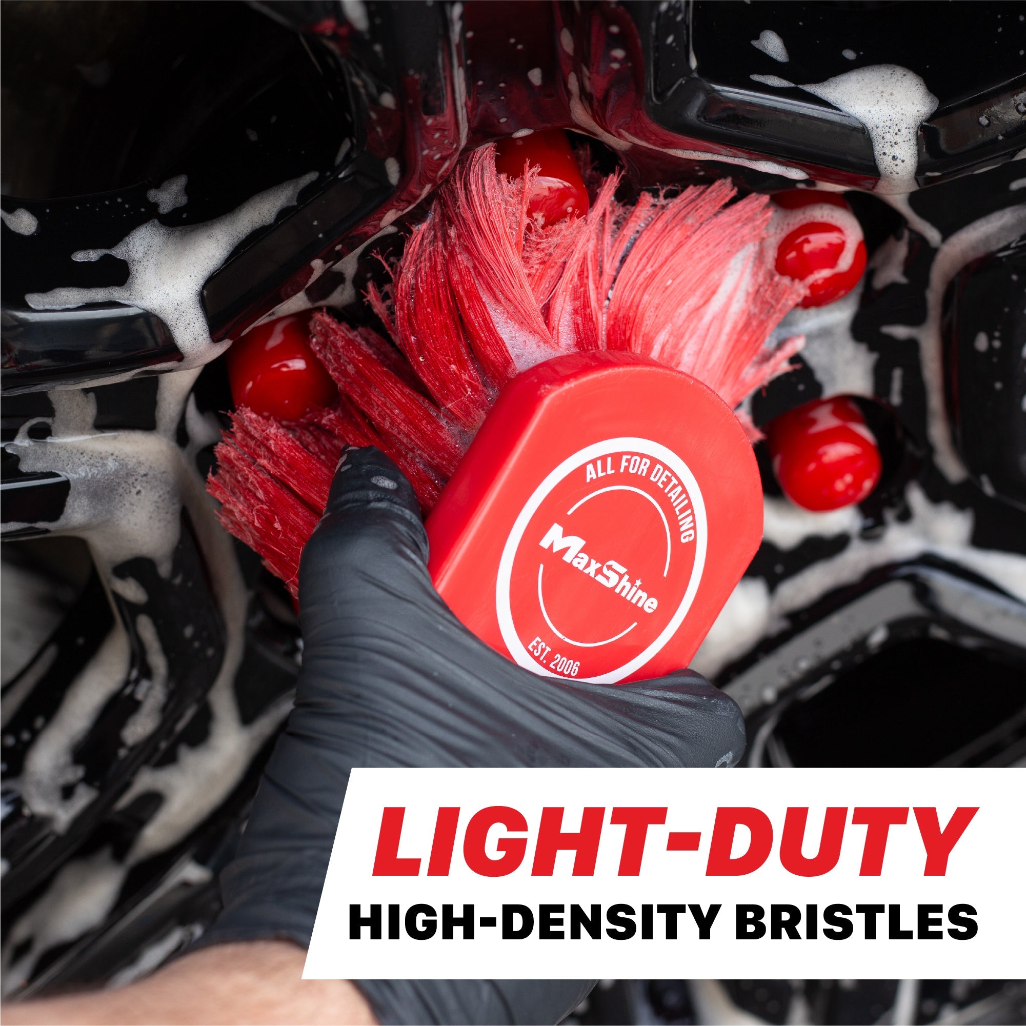 Car Wheel Brush | Exterior Surface and Wheel Cleaning Brush