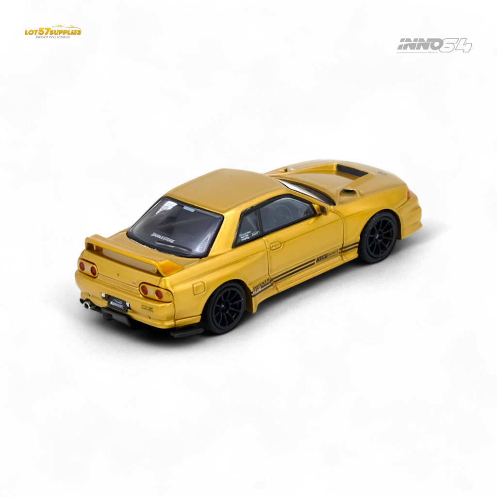 INNO64 Top Secret BNR32 GT-R 650R Gold 1:64