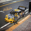 Cool Car Porsche RWB 964 BANSHEE MECHA Livery Figure Version 1:64