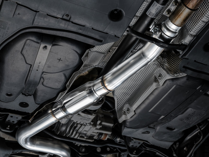 AWE Tuning AWE 22-24 Audi 8Y S3 Touring Edition Exhaust - Chrome Silver Tips 3015-42897