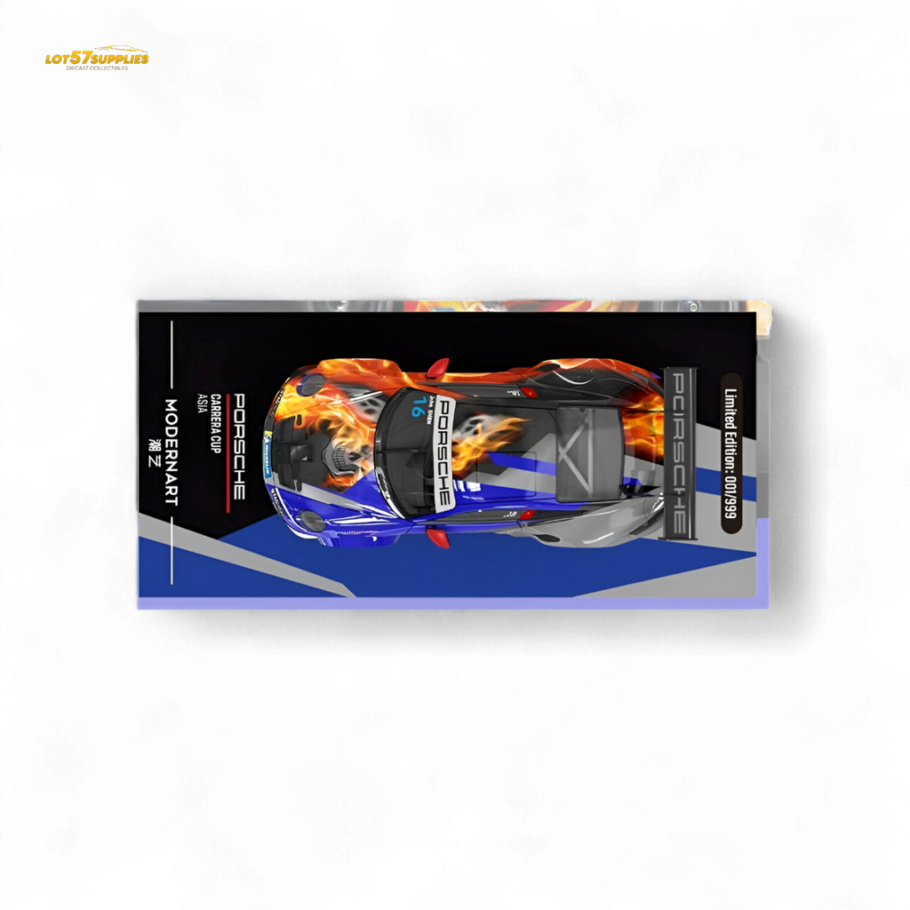 Modernart Porsche 911 GT3 Carrera Cup Asia Masters #16 1:64