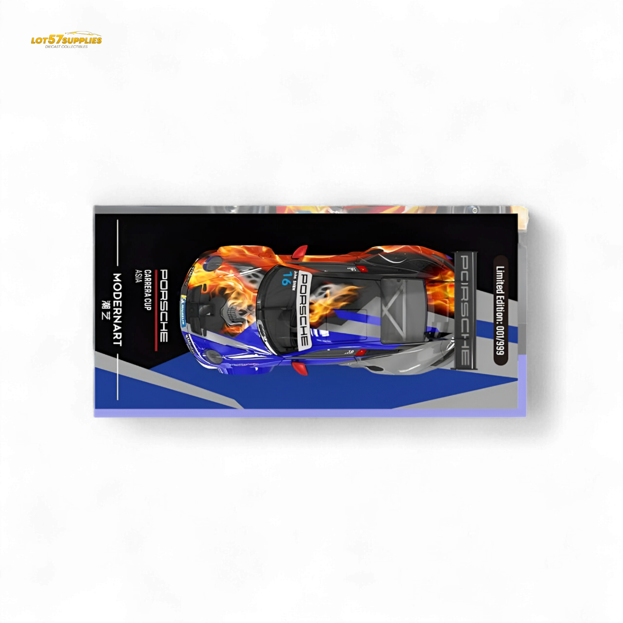 Modernart Porsche 911 GT3 Carrera Cup Asia Masters #16 1:64