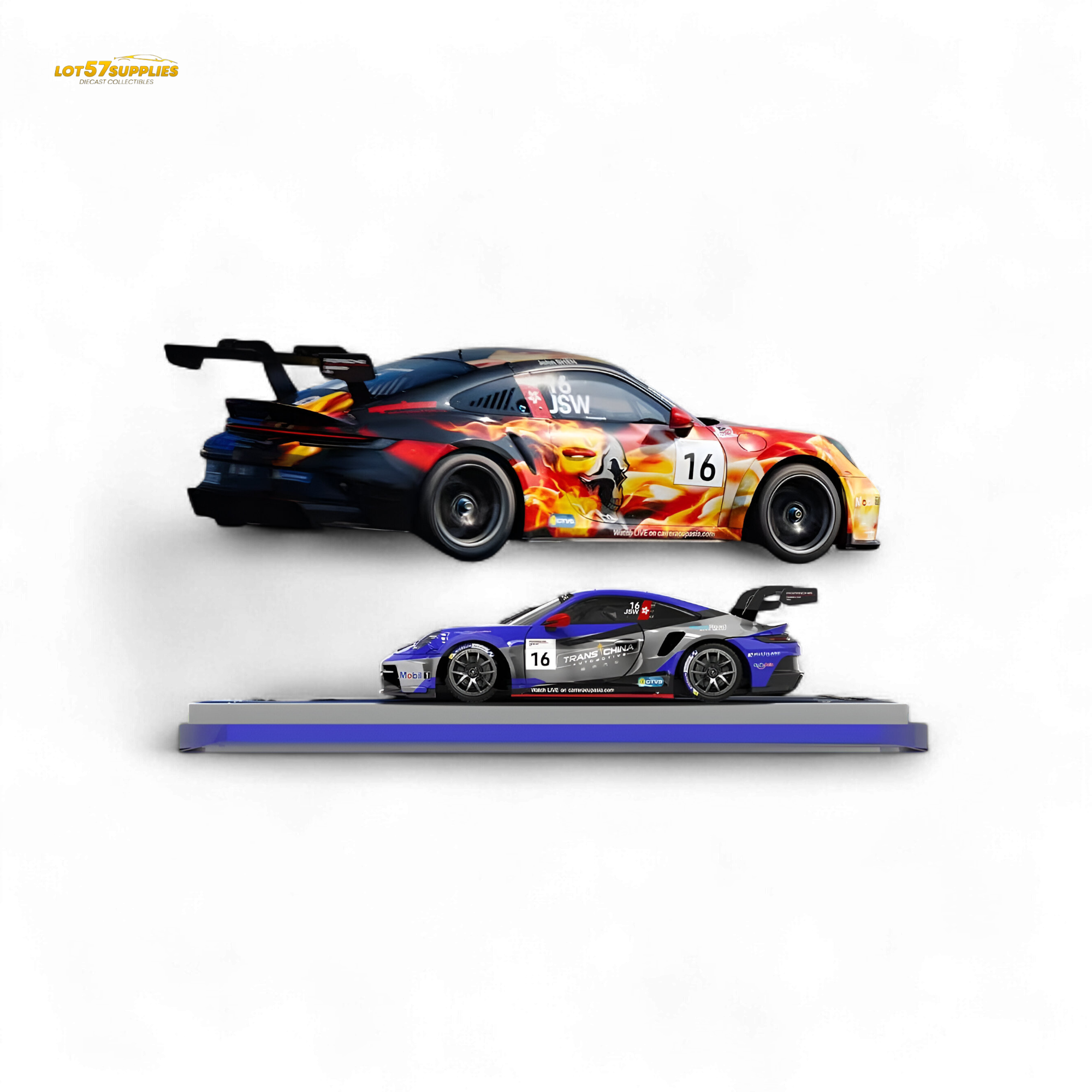 Modernart Porsche 911 GT3 Carrera Cup Asia Masters #16 1:64