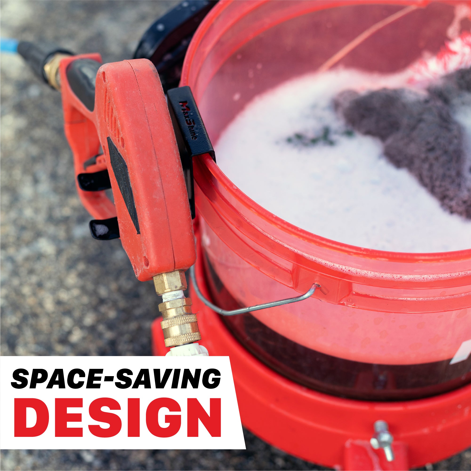 Bucket Mount - Foam Cannon and Spray Gun