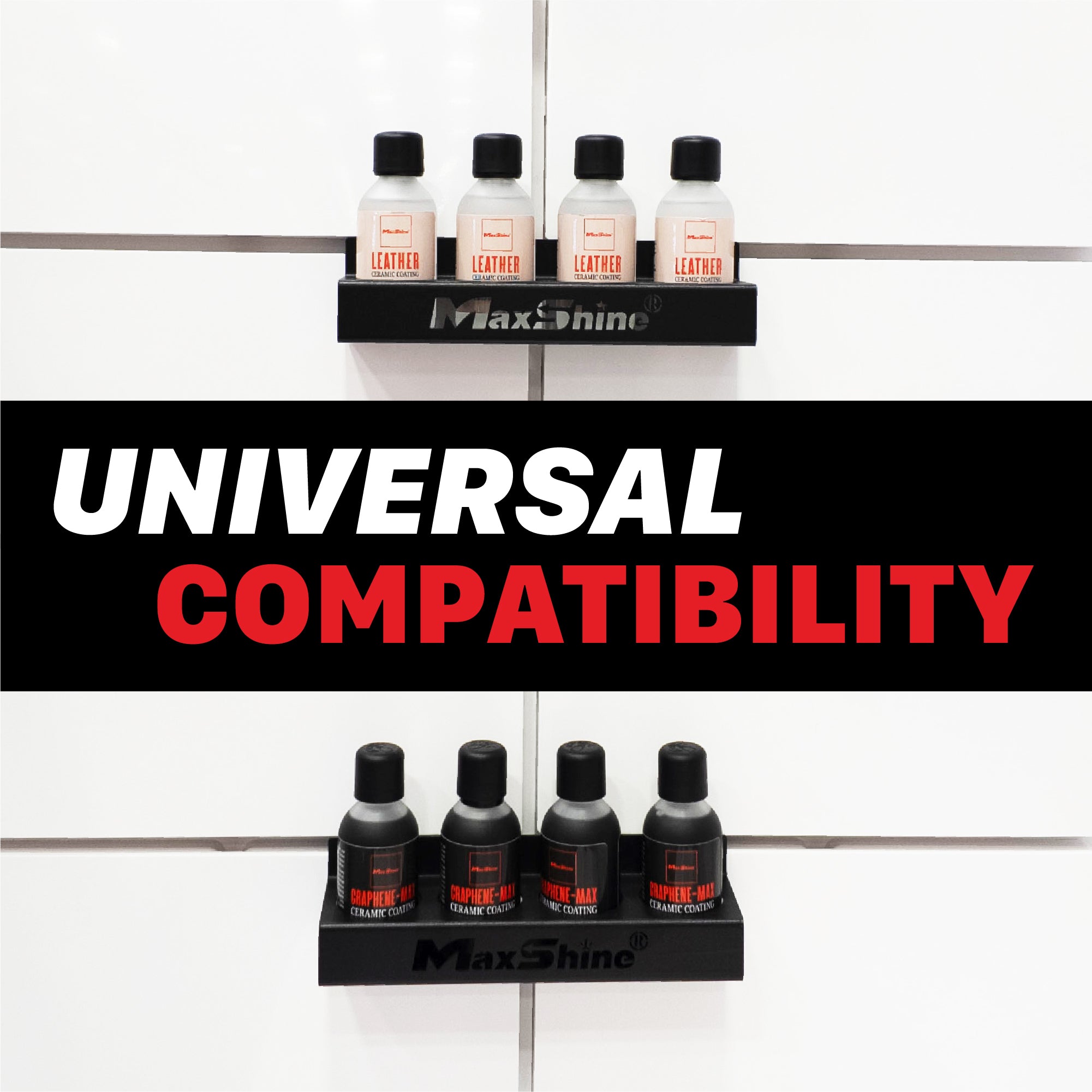 Spray Bottle Holder | Ceramic Coating Holder - 4 Bottles, 50ml to 100ml