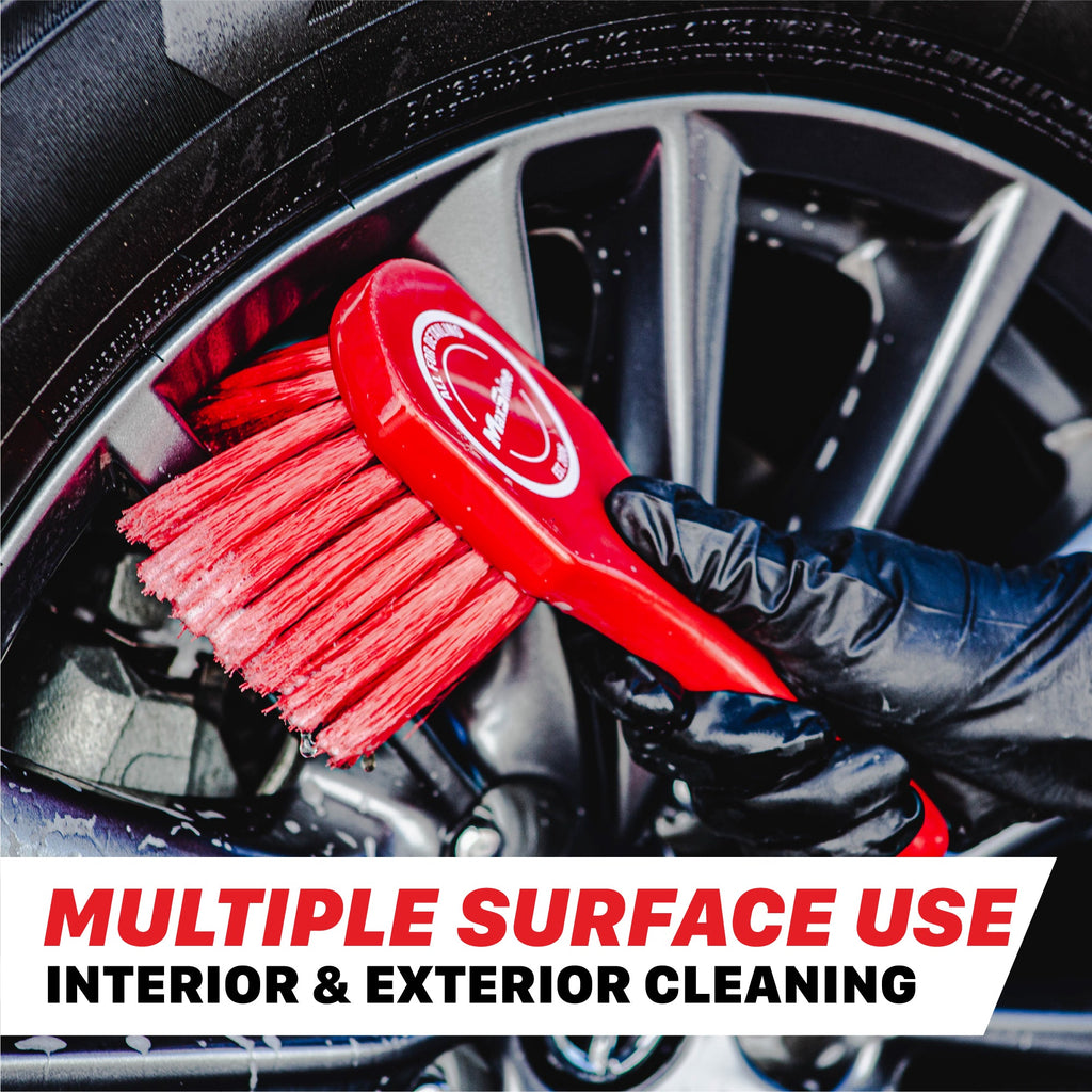 Car Wheel Brush | Exterior Surface and Wheel Cleaning Brush