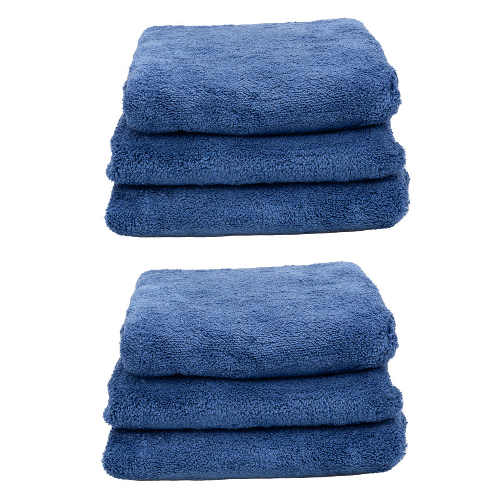 Microfiber Cleaning | 600GSM Plush Microfiber Buffing Towel