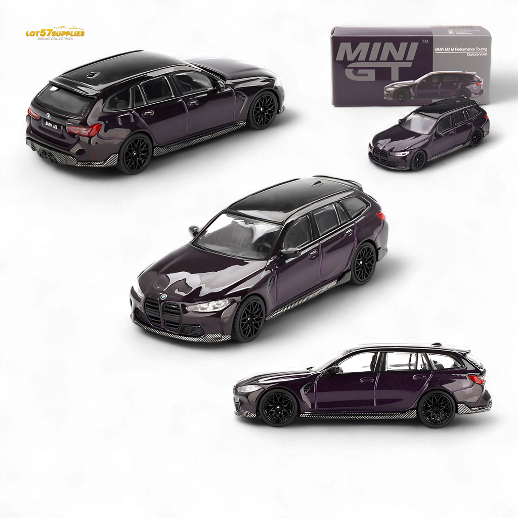 Mini GT BMW M3 M Performance Touring Daytona Violet 1:64