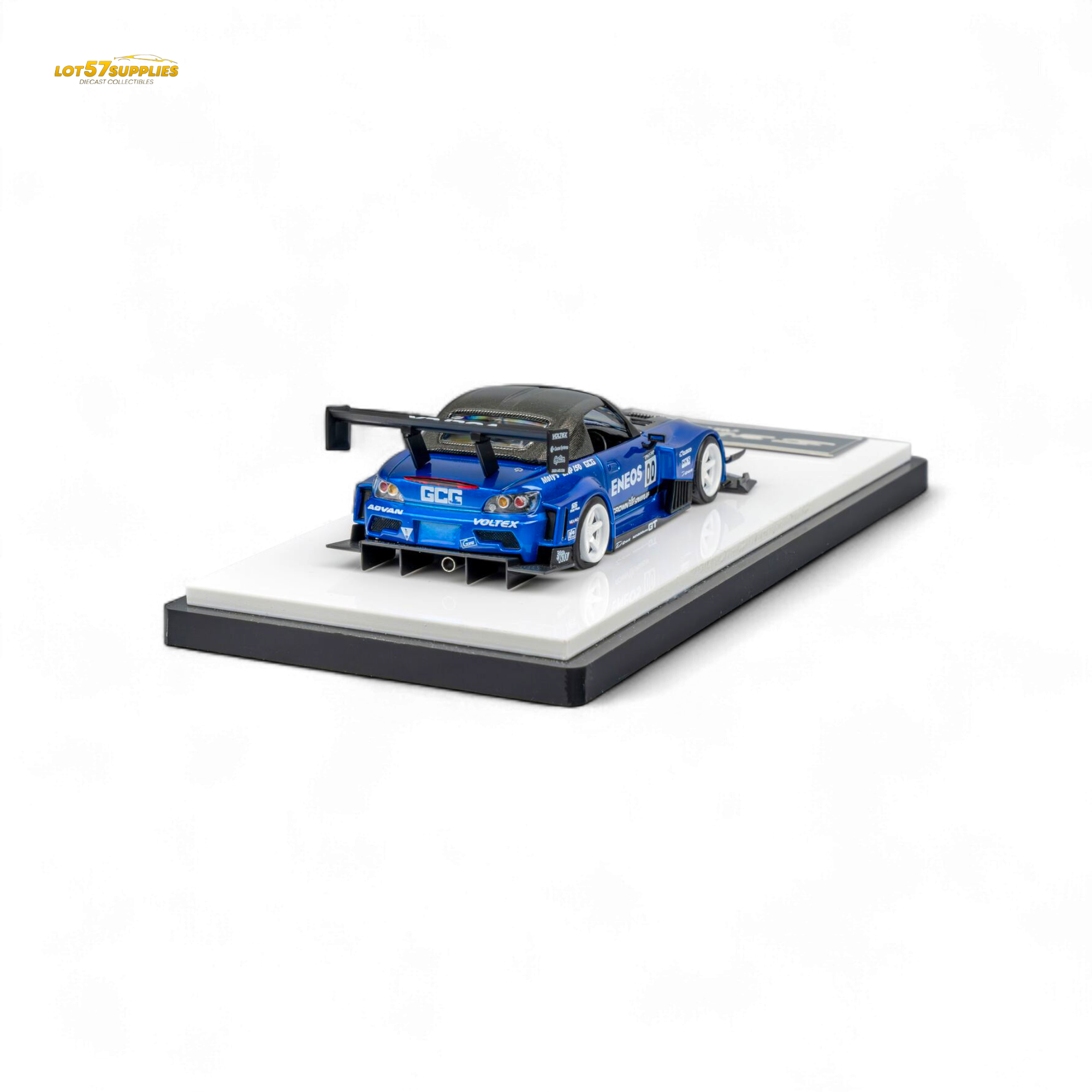 MicroTurbo Honda S2000 ENEOS #00 TOP FUEL - Candy Blue 1:64