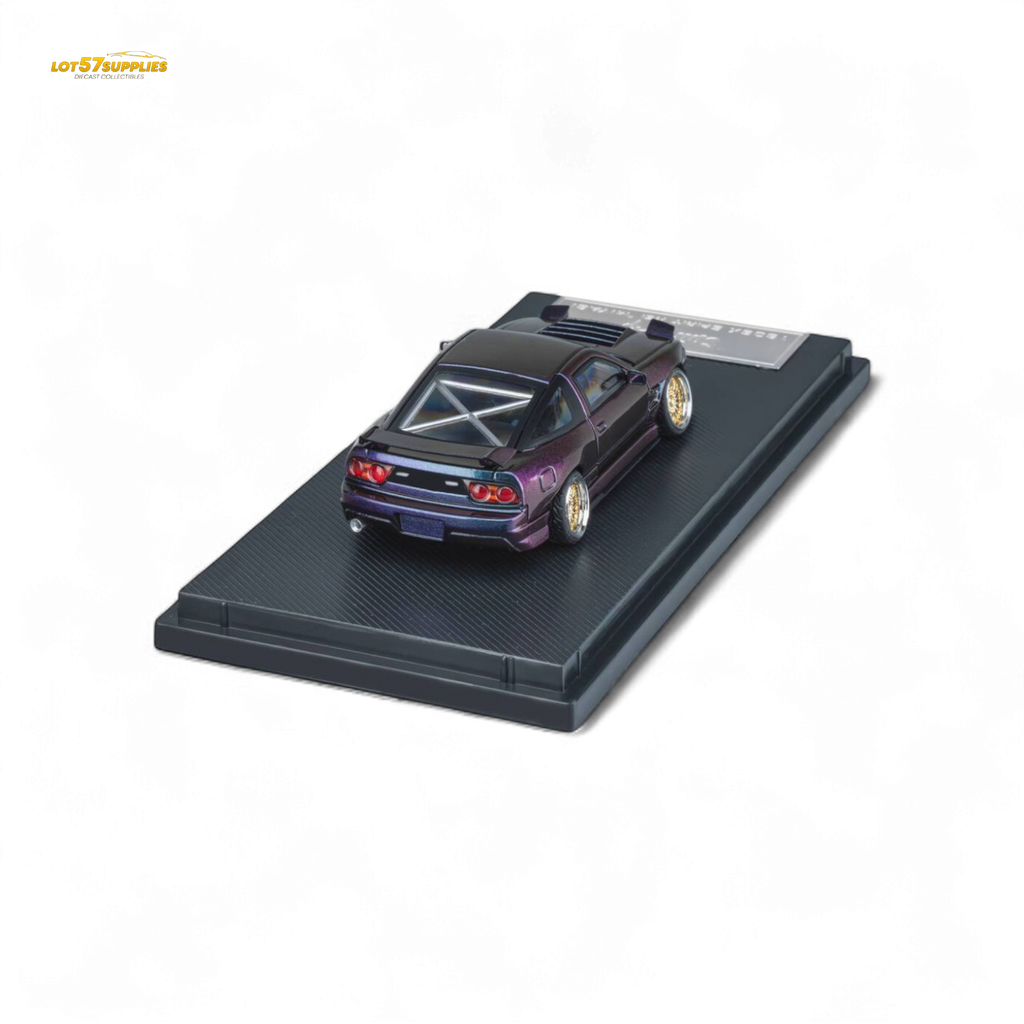 MicroTurbo Nissan 180SX Spirit Rei Purple Chameleon 1:64