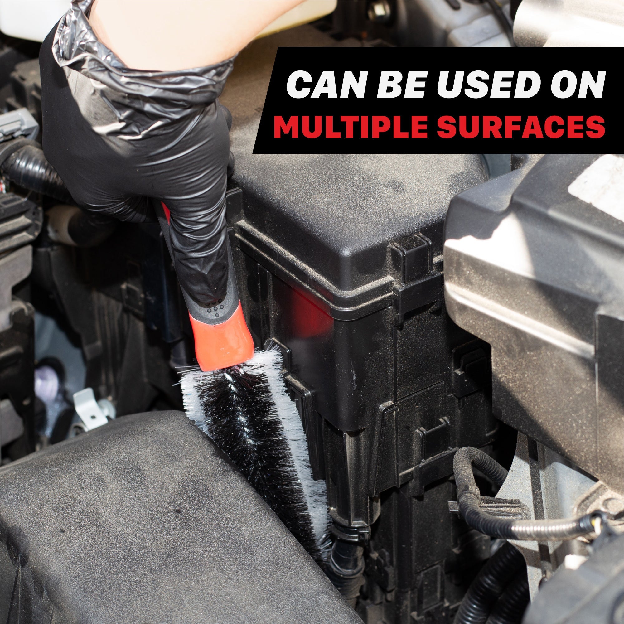 360° Wheel and Car Engine Brush