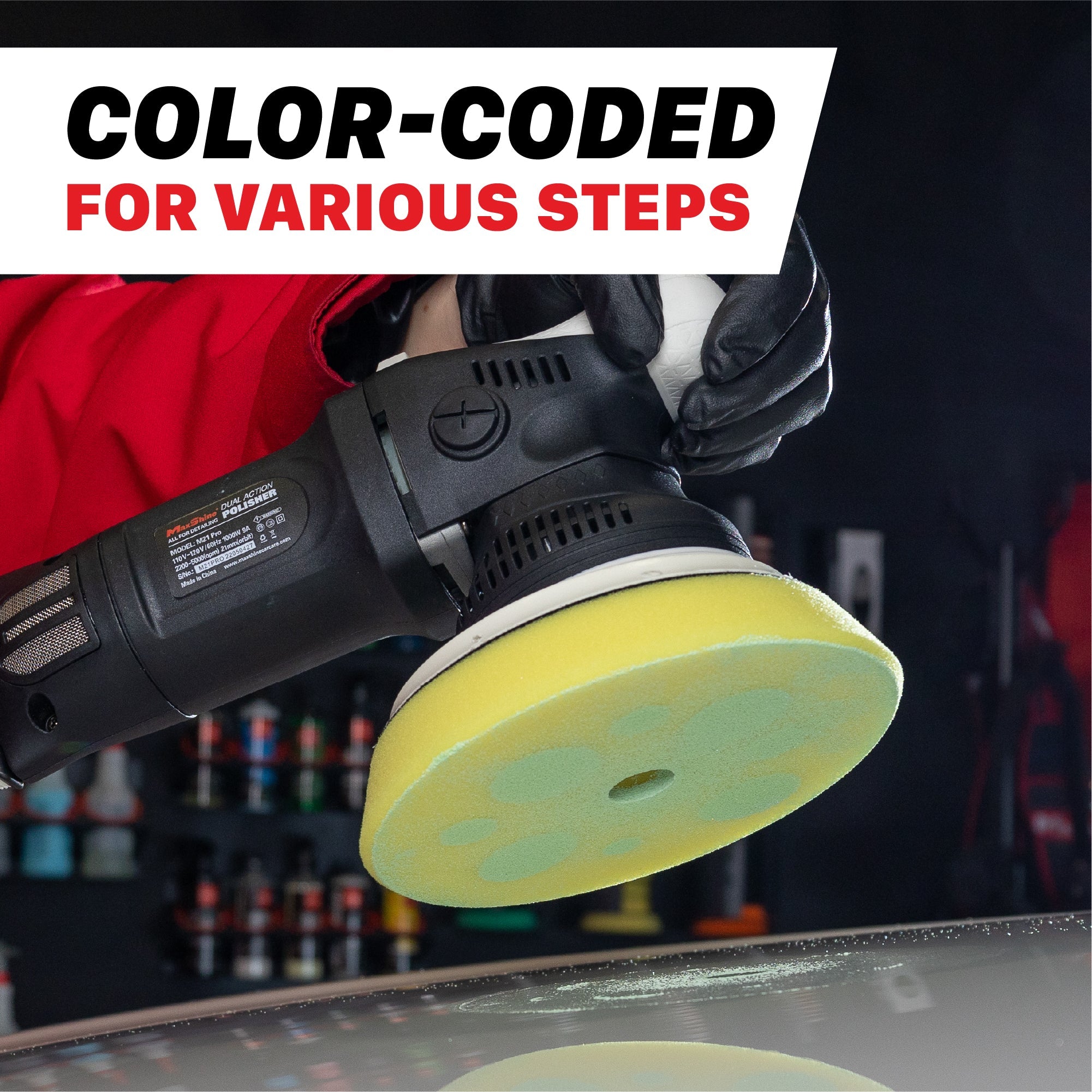 Polisher Foam Pads | High Pro Polishing Pads Pack