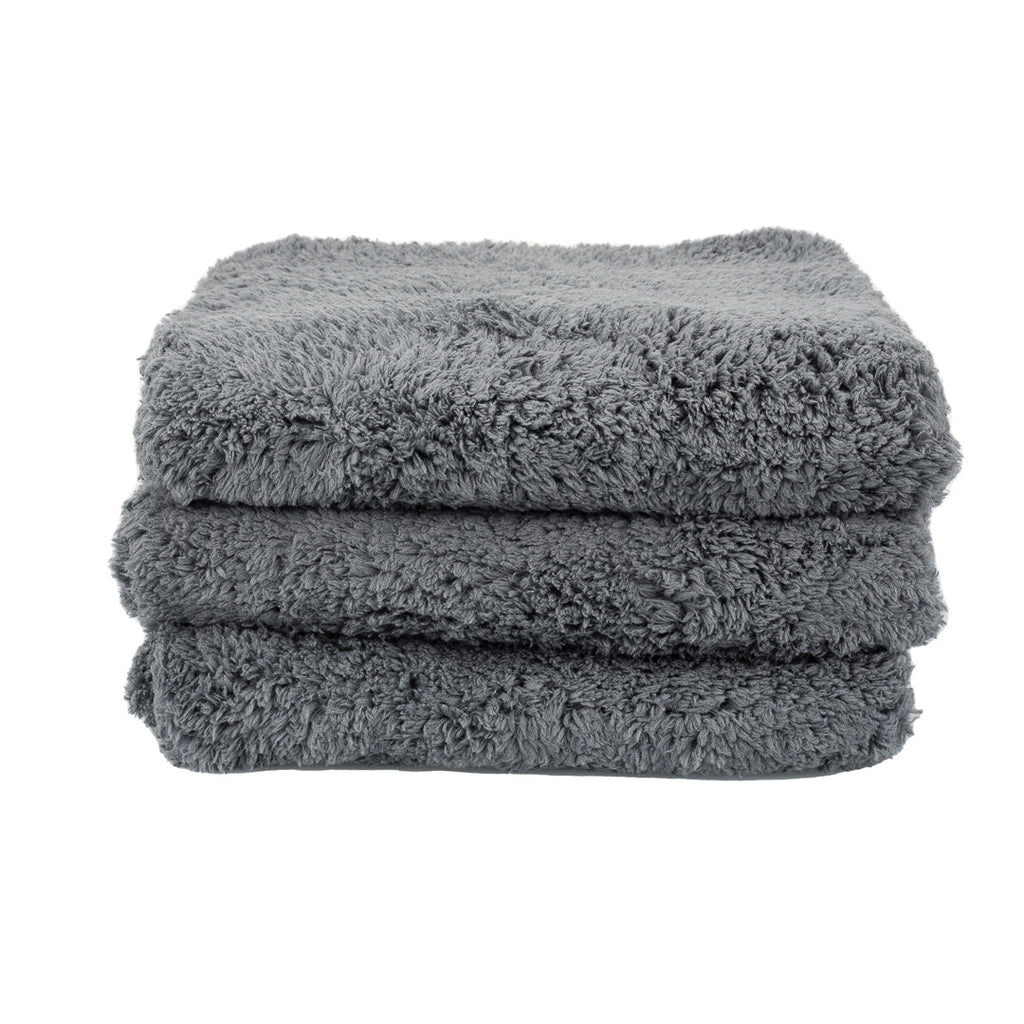 Microfiber Cleaning | 600GSM Plush Microfiber Buffing Towel