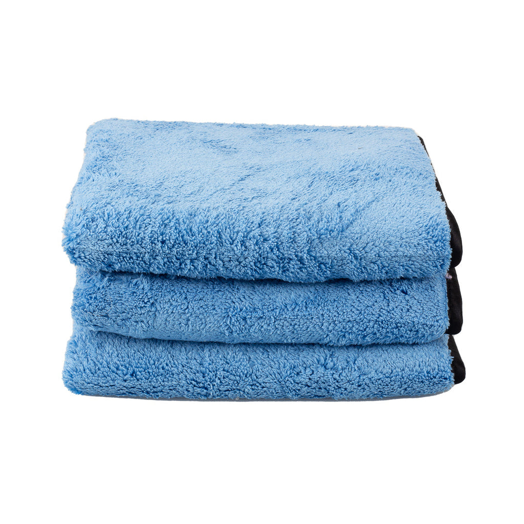 Microfiber Cleaning | 600GSM Plush Microfiber Buffing Towel
