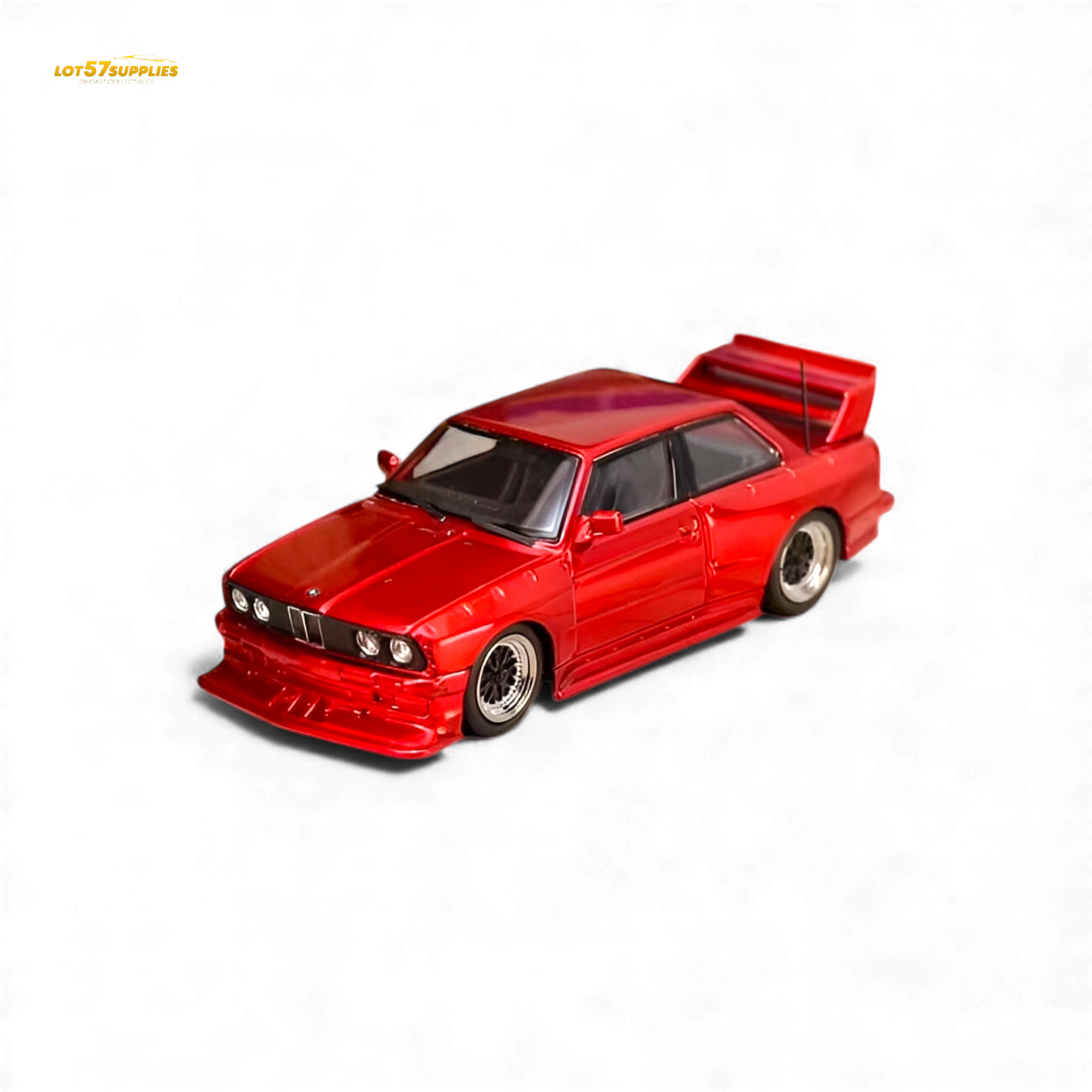 SW BMW E30 M3 LTO Modified Red 1:64