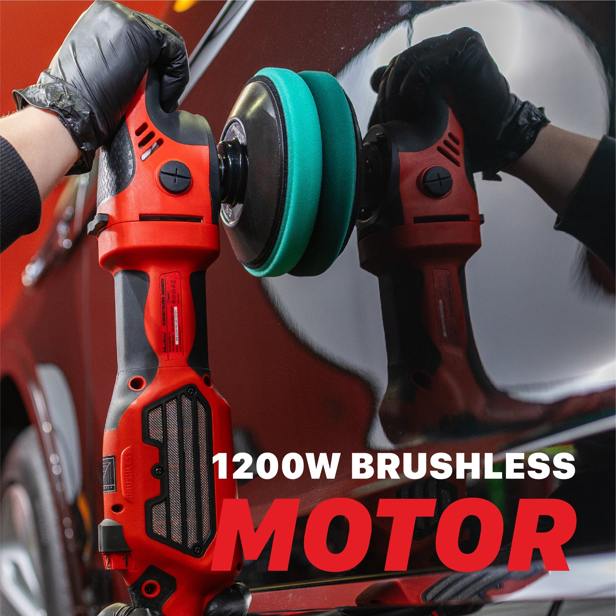 MB1200 Pro Rotary Brushless Buffer