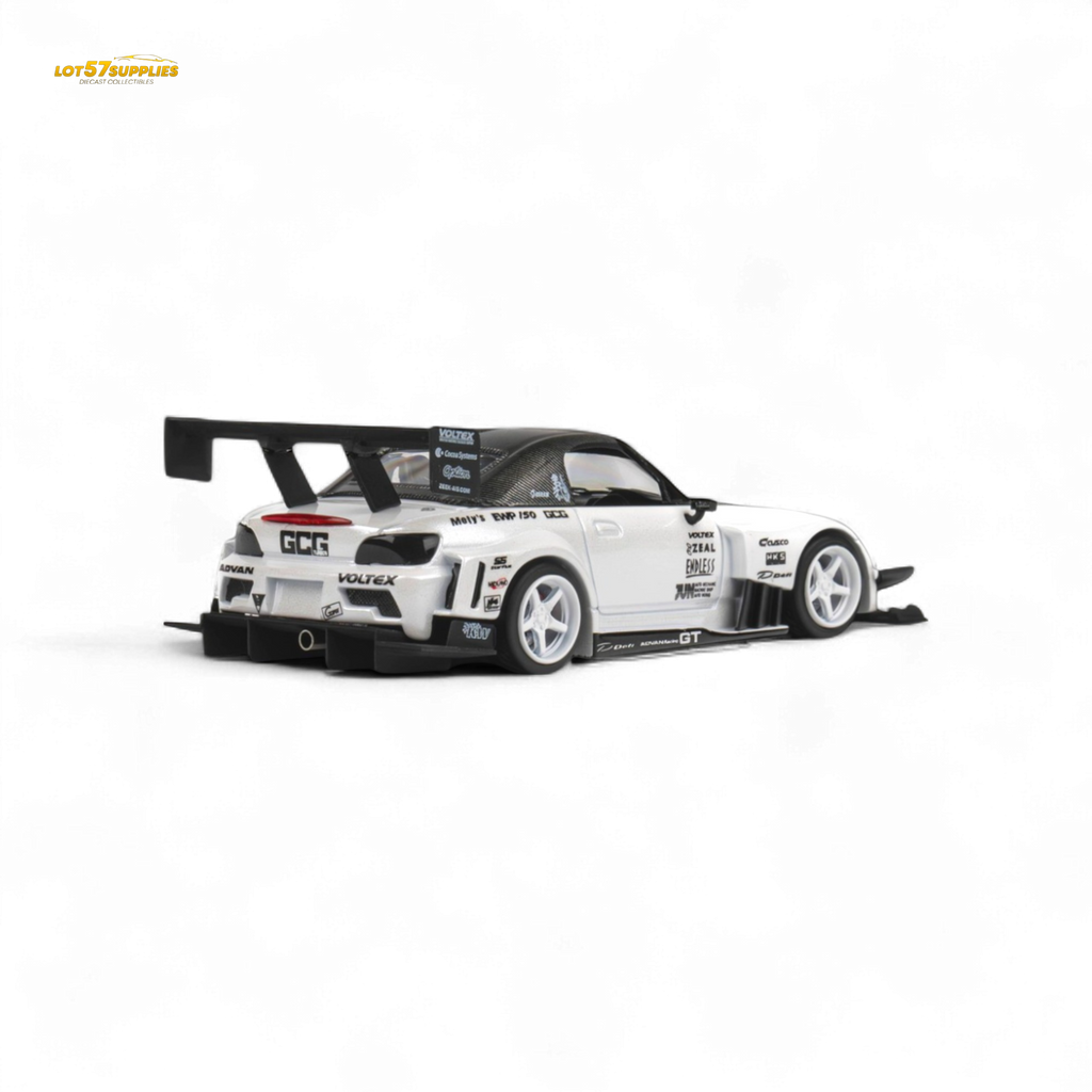 MicroTurbo Honda S2000 Metallic White 1:64