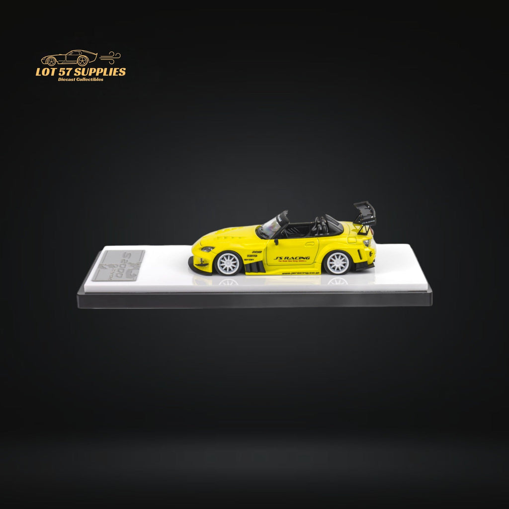 MicroTurbo Honda S2000 JS Racing Indy Yellow Pearl 1:64
