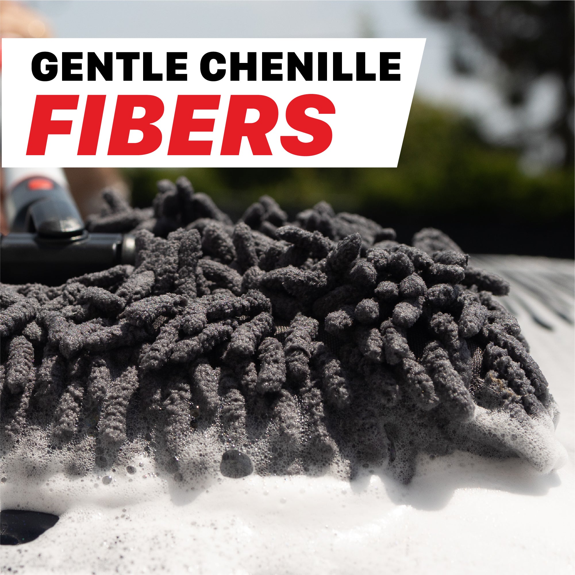 Car Wash Tool | IncrediStick – Extendable Microfiber Wash Mitt