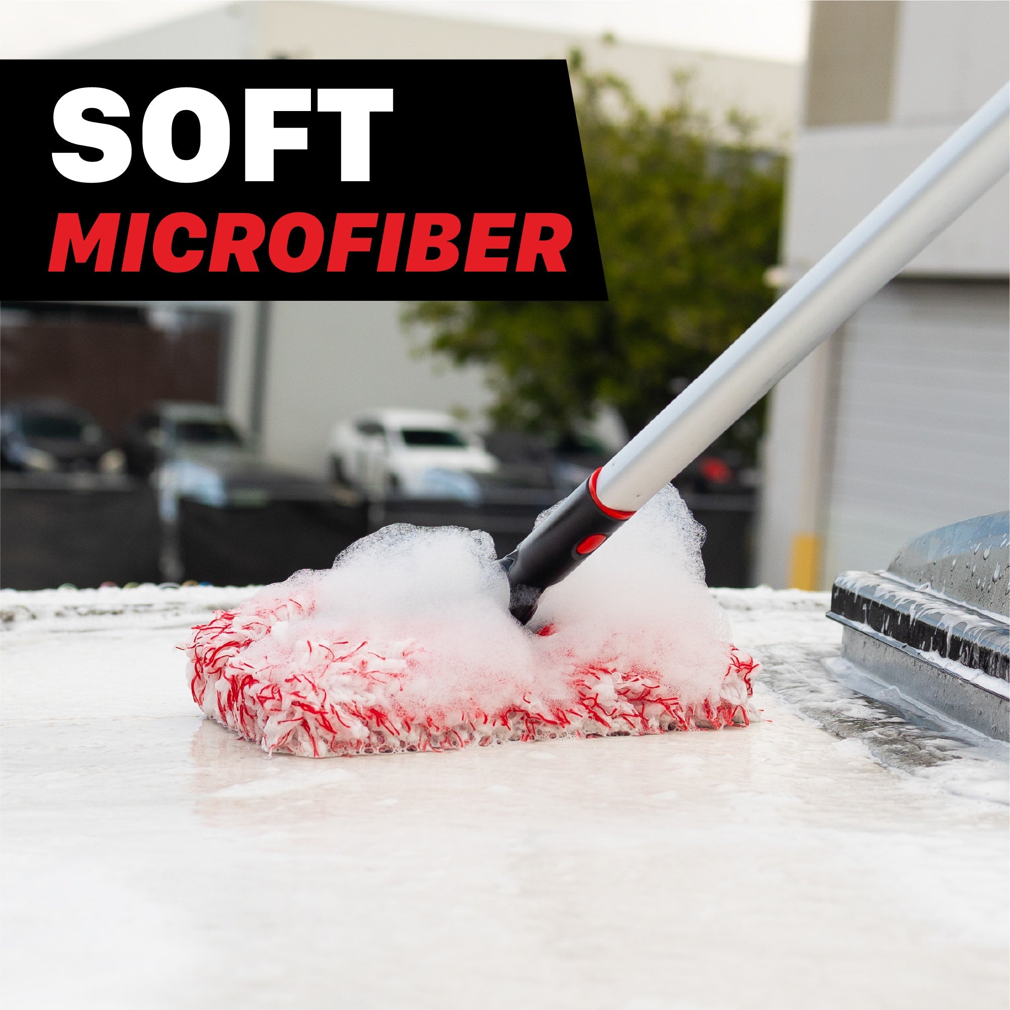 Car Wash Tool | IncrediStick – Extendable Microfiber Wash Mitt