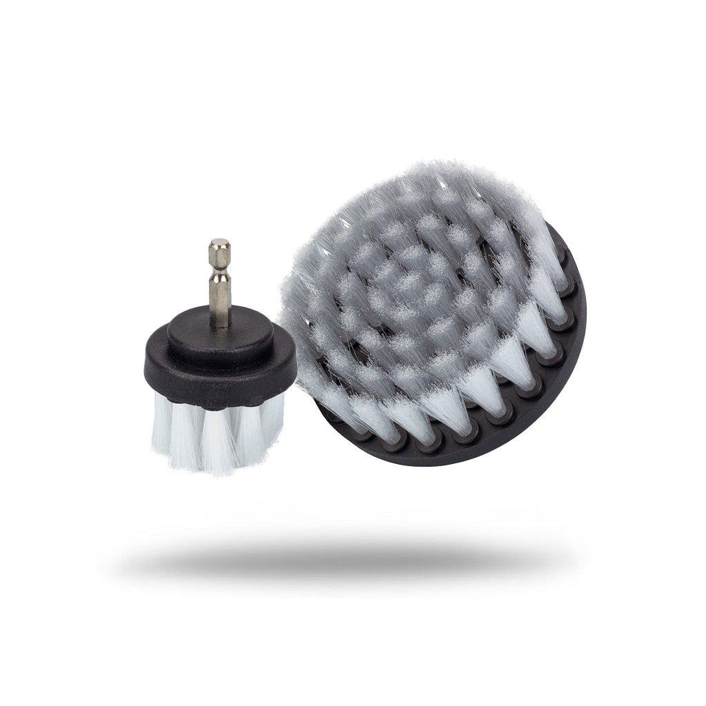 Soft Leather & Fabric Drill Brush Set