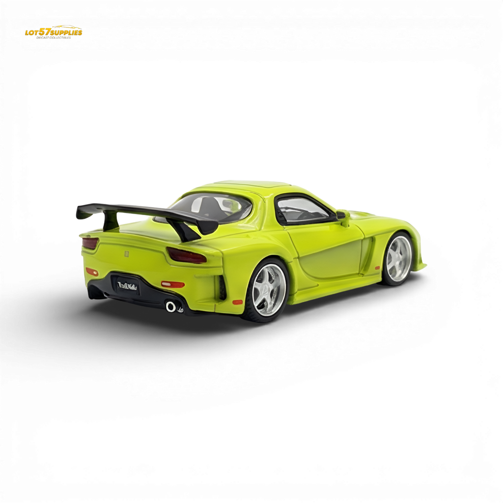 TimeMicro Mazda RX-7 VeilSide Green 1:64