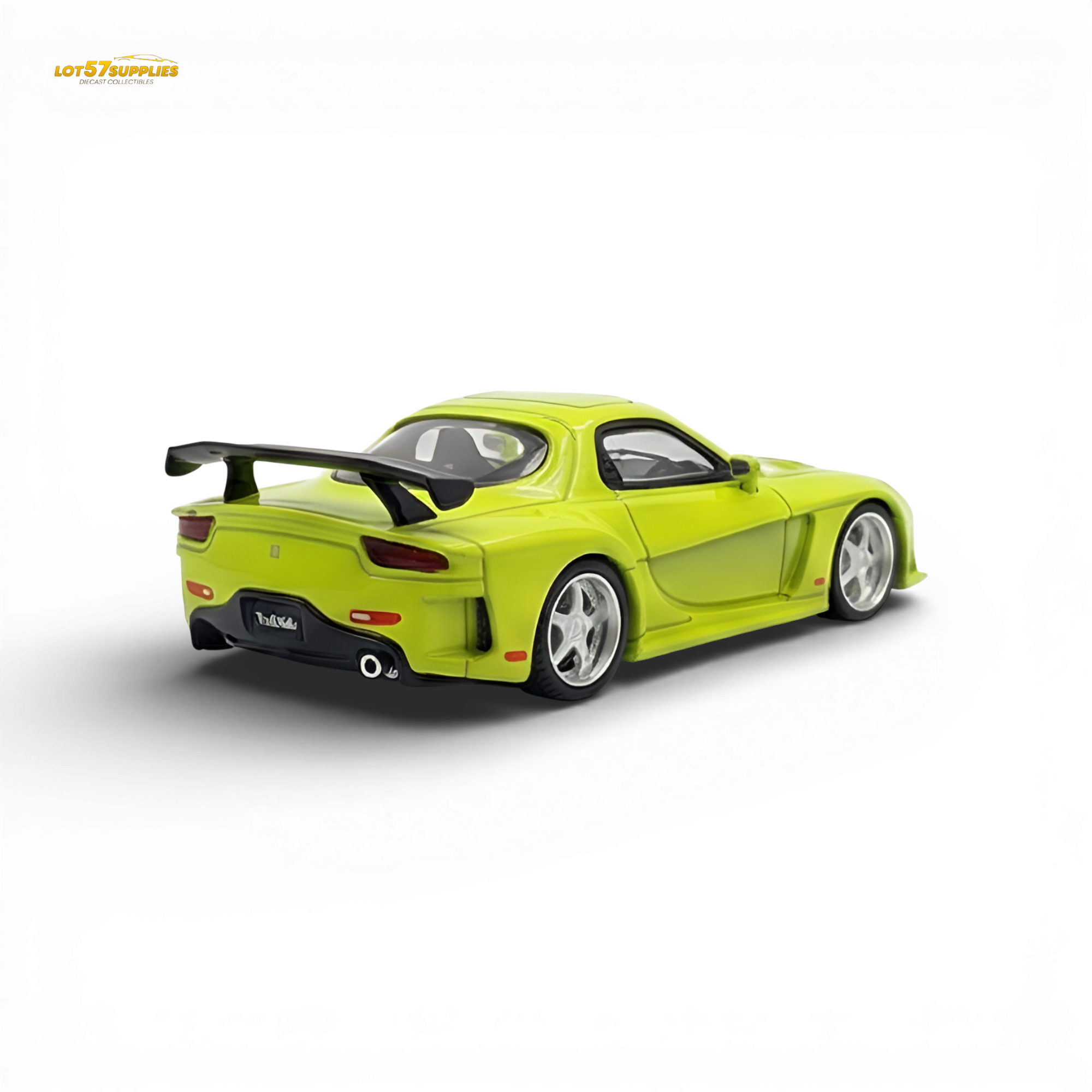 TimeMicro Mazda RX-7 VeilSide Green 1:64