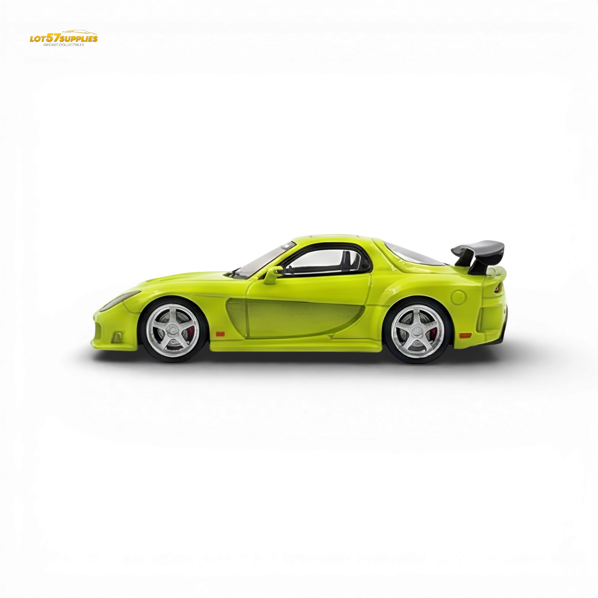 TimeMicro Mazda RX-7 VeilSide Green 1:64