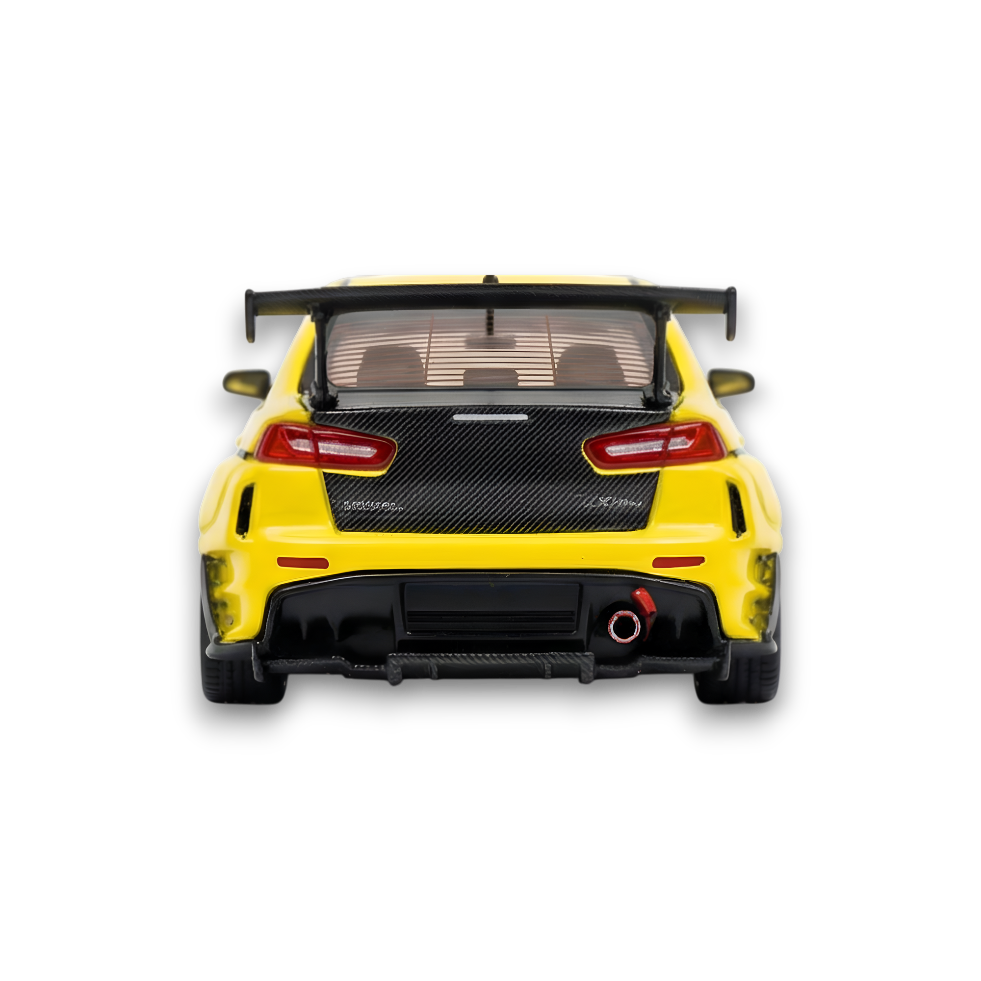 404ERROR Mitsubishi Evolution X Varis Widebody Yellow 1:64