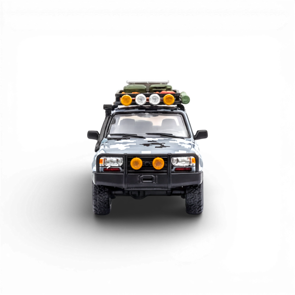 GCD Toyota Land Cruiser LC80 Digital Camouflage - Accessories Included 1:64