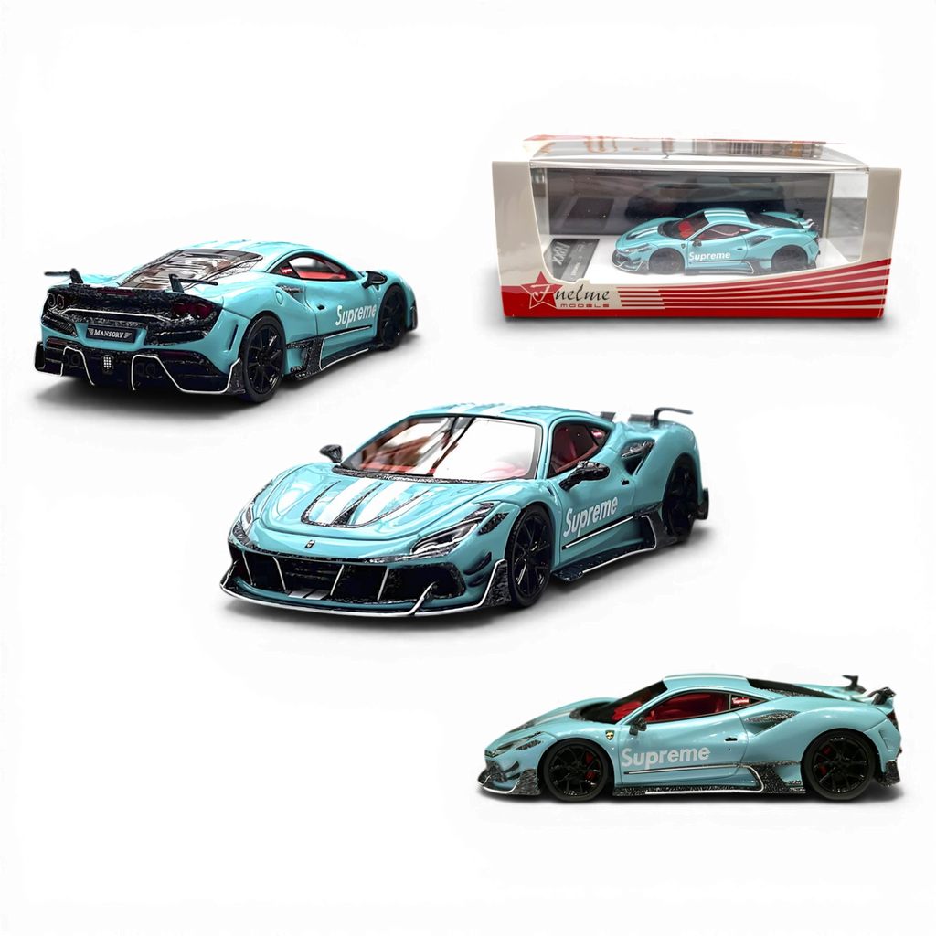 FuelMe Ferrari Mansory F8XX Blue SUPRME 1:64