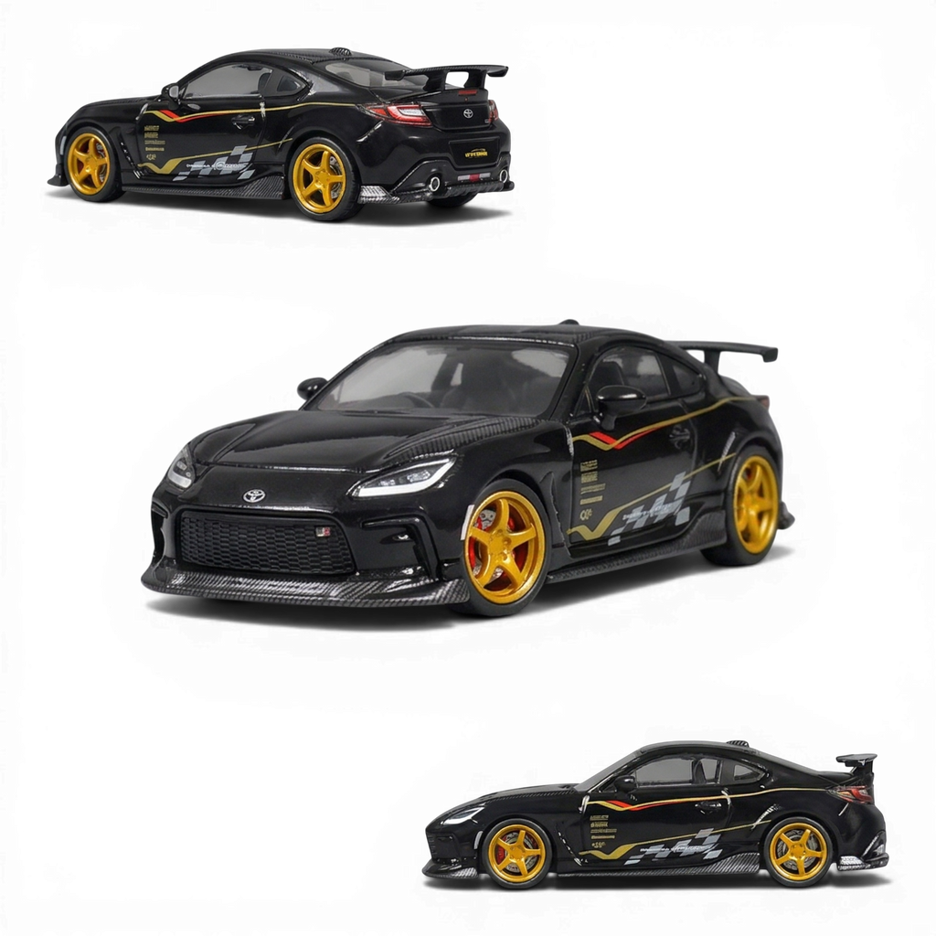 CM Model Subaru BRZ Varis Black 1:64