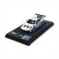 TPC Porsche 911 GT3 RS White Blue Wheels 1:64