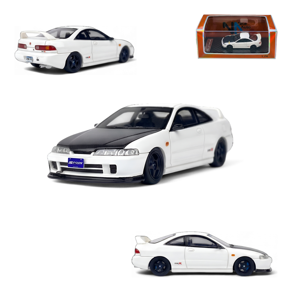 Nice Auto Honda Integra DC2 White Resin 1:64